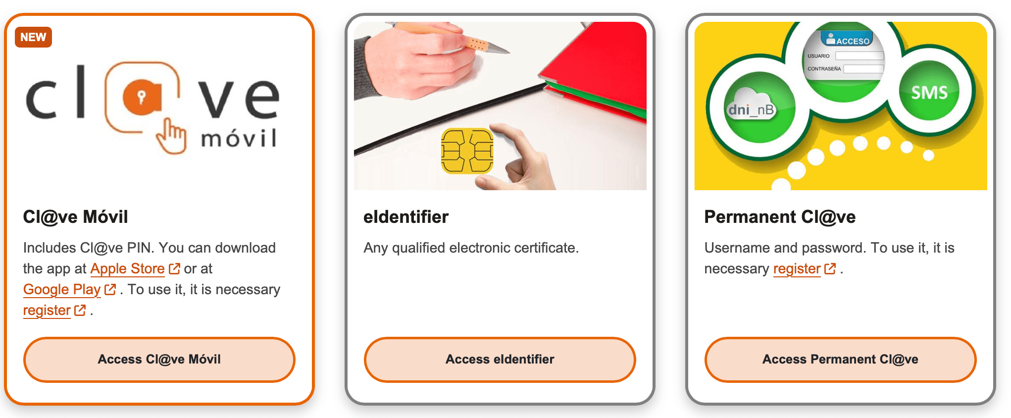 Plataforma de identificación — Cl@ve